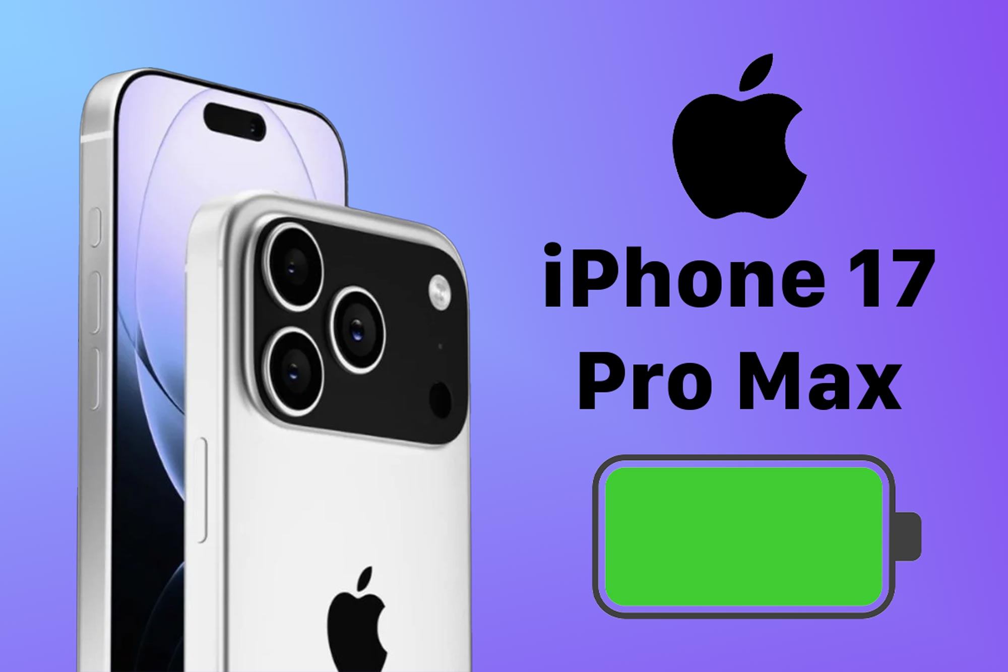 iPhone 17 Pro Max có thể sở hữu viên pin khủng nhất trong lịch sử nhà Táo